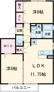 ロアジスの間取り画像