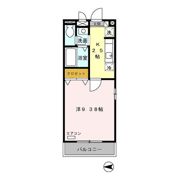 クレール八広の間取り画像