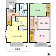 パルティーダ B棟の間取り画像