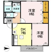 メゾン･ヴェール A棟の間取り画像