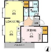 シティハイツ C棟の間取り画像