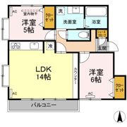 シティハイツ D棟の間取り画像