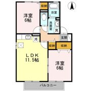 ソシア豊府の間取り画像