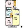 カルミア A棟の間取り画像