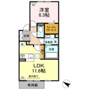 アベニールの間取り画像