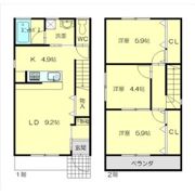 藤塚の家の間取り画像