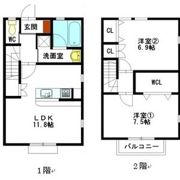 フリーダの間取り画像