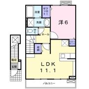 サンリット ミヤハラの間取り画像
