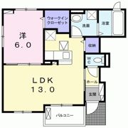 ラ・クレールの間取り画像