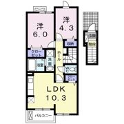 フィオーレ・芦刈Ⅰの間取り画像