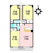フレーシュの間取り画像