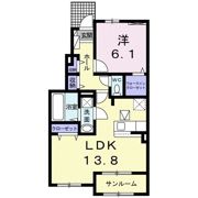アベニールの間取り画像