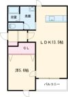 ビラ ミカエルNO．6の間取り画像