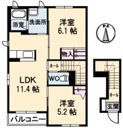 テミス・Ⅱの間取り画像