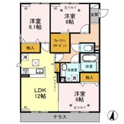 ルビアの間取り画像