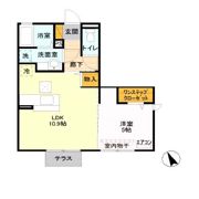 ハピネスの間取り画像