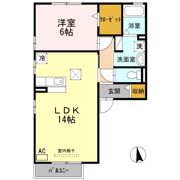 ウィルモア宮下の間取り画像