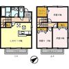 ビューテラス高須 B棟の間取り画像