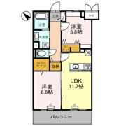 石田シティ新都心の間取り画像