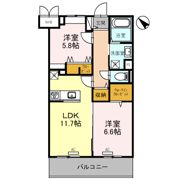 石田シティ新都心の間取り画像
