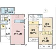 社台住宅の間取り画像