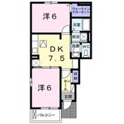 コンフォーティアAの間取り画像