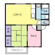 ソファレ古浜の間取り画像