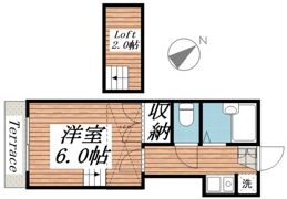 桐生第6レジデンスの間取り画像