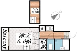 桐生第6レジデンスの間取り画像