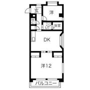 シャイン高鐘の間取り画像