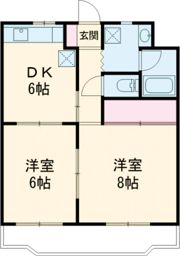 マンションレインボー2の間取り画像