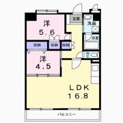 レジデンスくすのき館の間取り画像