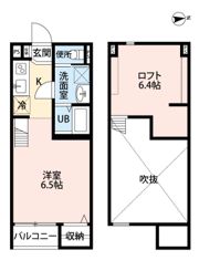 ヴィレッタ若江岩田の間取り画像