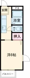 ロイヤルレジデンスKWD B棟の間取り画像