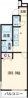 フジパレス湊駅北サウスの間取り画像