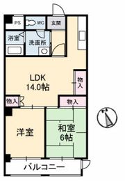 メゾンブランシュの間取り画像