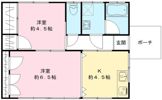 シーパレス玉田 C号室の間取り画像