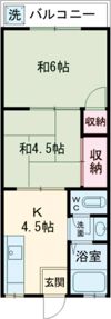 植松マンションの間取り画像