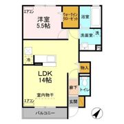 ボヌールDの間取り画像