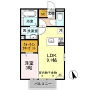 Arpege Maruyama(ｱﾙﾍﾟｰｼﾞｭ ﾏﾙﾔﾏ)の間取り画像