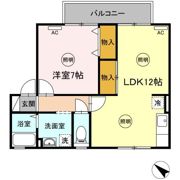 セジュールK B棟の間取り画像