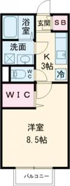 ヴェロクォーレつくばの間取り画像