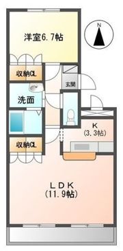 ピアレ・柏木の間取り画像