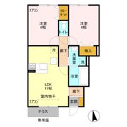グランシャリオ大胡 Bの間取り画像