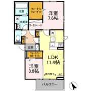 ラッフィナートプラシードの間取り画像