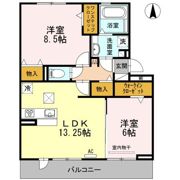 PLUM Ⅲの間取り画像