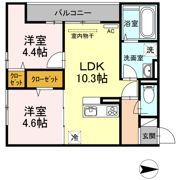 Ariga 10 C棟の間取り画像