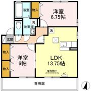 リビングタウン田代外町 A棟の間取り画像