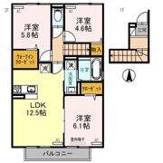 リッチ椿の間取り画像