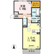 クレストの間取り画像